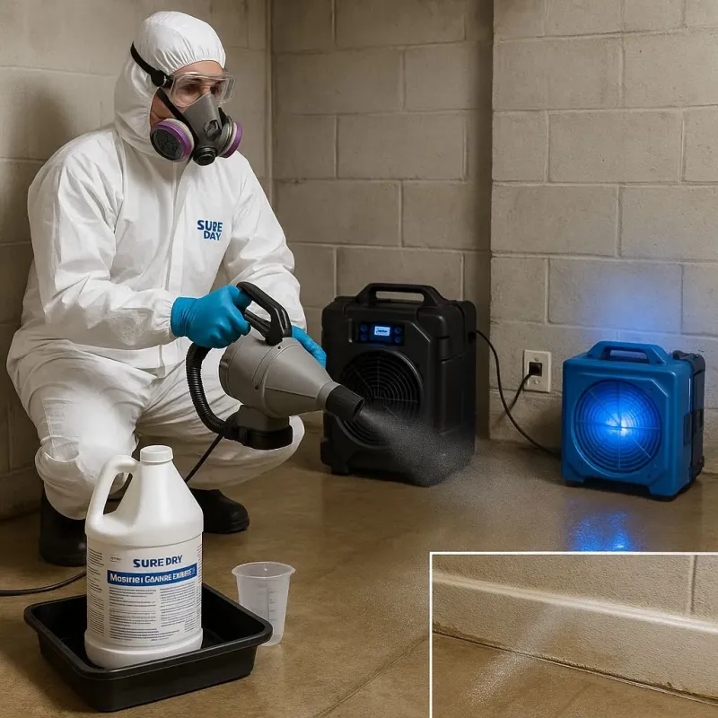 Sanitization and Odor Removal process in Seth Ward, TX