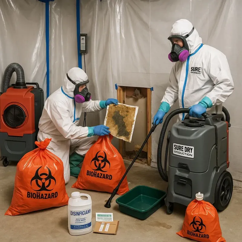 Contaminated Water Handling Protocols process in Seth Ward, TX