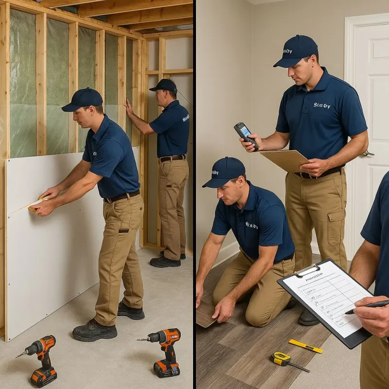 Repairs and Reconstruction process in Seth Ward, TX