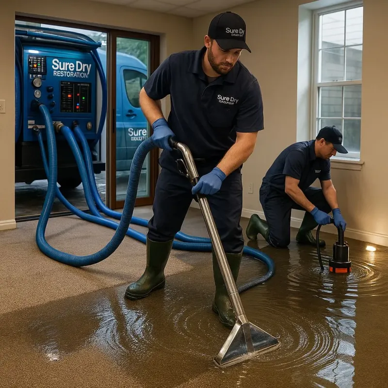 Water Extraction and Removal process in Seth Ward, TX